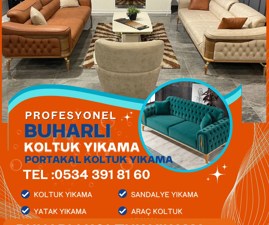 Buharlı Koltuk Yıkama